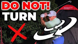 DON’T Turn Your Shoulders In The Golf Swing (Do THIS Instead!)