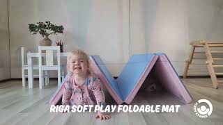 Riga soft play foldable mat