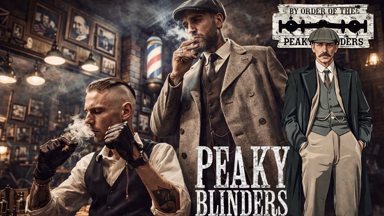 💈 ASMR BARBER - Arthur Shelby, Peaky Blinders Haircut
