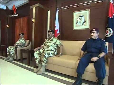 زيارة المشير ركن خليفة بن احمد الى قوات الامن الخاصة