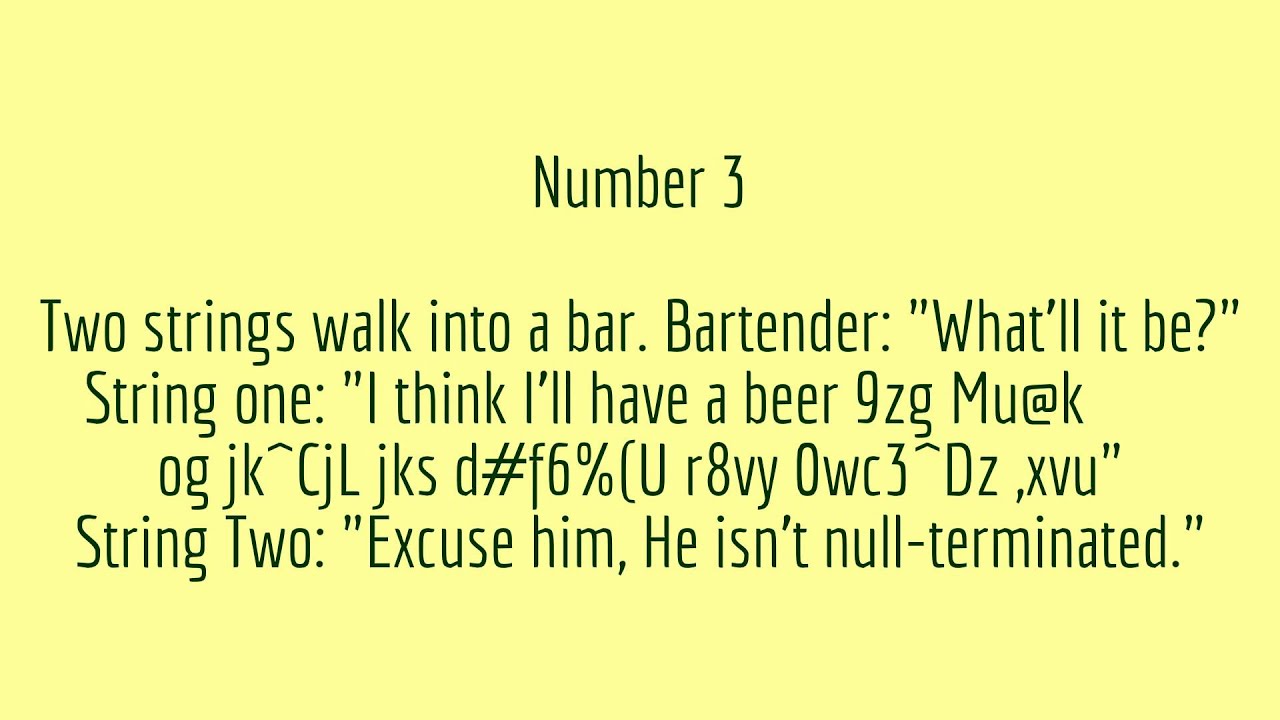 Top 10 Programmer Jokes (World's Funniest Jokes Part 6) - YouTube