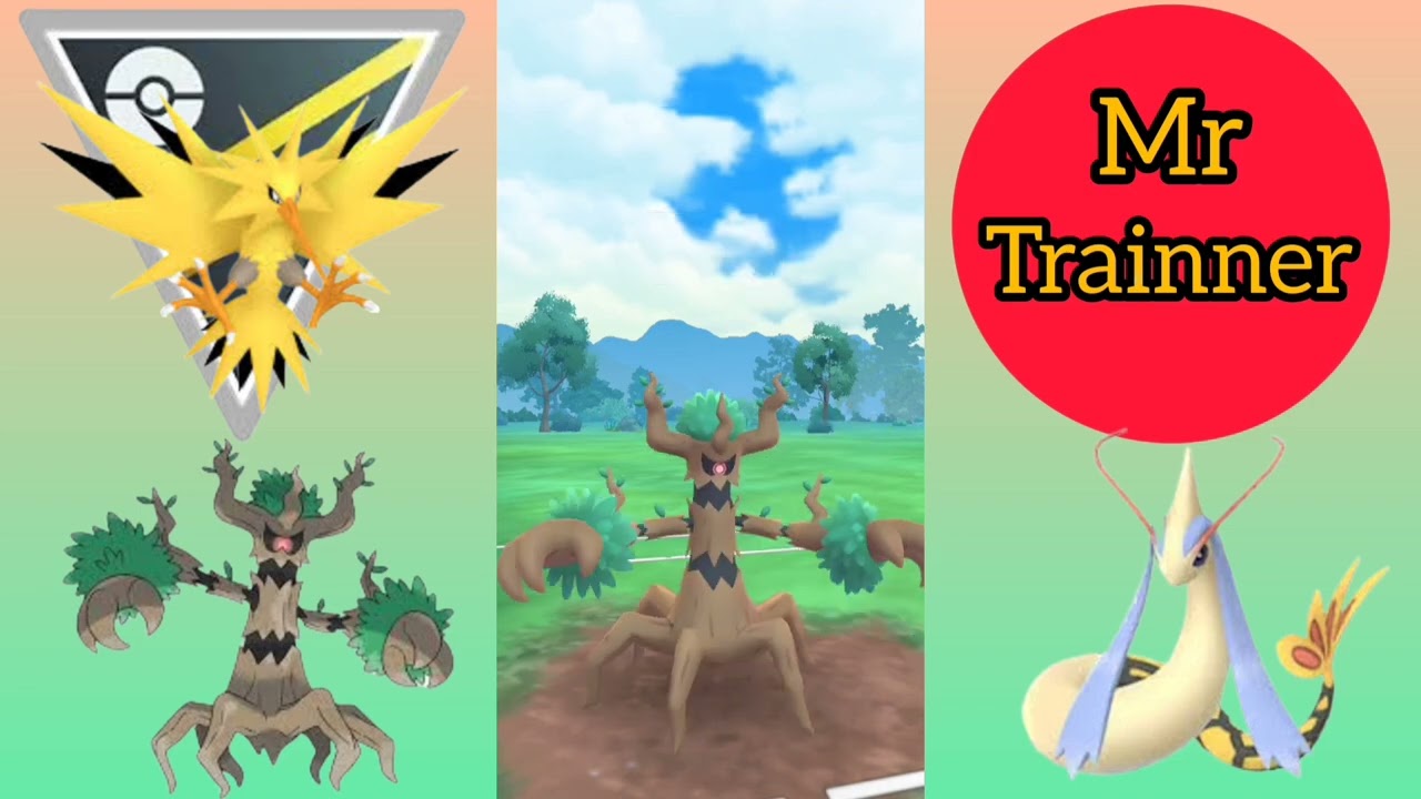 Zapdos, Trevenant & ✨ Milotic in Go Battle Ultra League 
