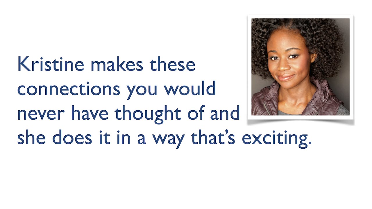 Liz Femi Wilson on working with Kristine Oller