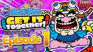 WarioWare: Get It Together! Nintendo Switch Gameplay Walkthrough Part 1 - Story Mode! Area 1!