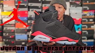 Early Look Air Jordan 6 Reverse Infrared Review On Foot Look