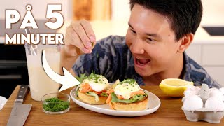 Kan man göra Ägg Benedict på under 5 min?