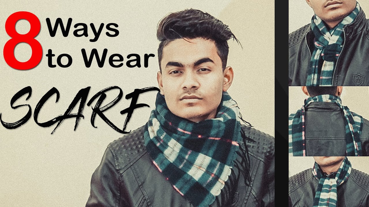 HOW TO TIE A MUFFLER FOR MEN SHUBHAM SINHA YouTube