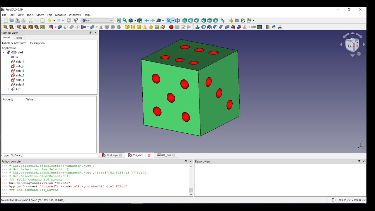 Part CrossSections - FreeCAD Documentation