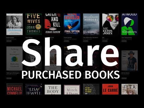 How to Share Purchased Books from the Book Store | iPhone iPad iPod