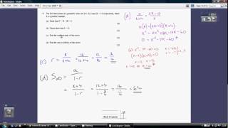 3) Edexcel Core 2 - 9 January 2009 Q9