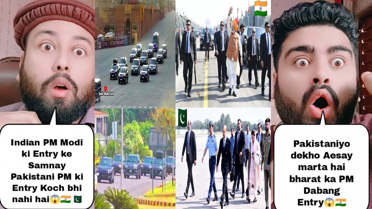 Indian PM Modi Dabang Entries Vs Pakistani PM Shahbaz Dabang Entries