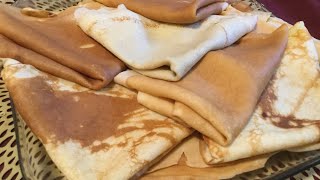 طريقه عمل الكريب بطريقته الاصليه طريقه جديده وسريعه واقتصاديه اوعى تفوتك crepes