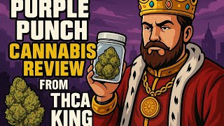 Purple Punch Thca Flower Review from Thca King #thcaking #thcareview