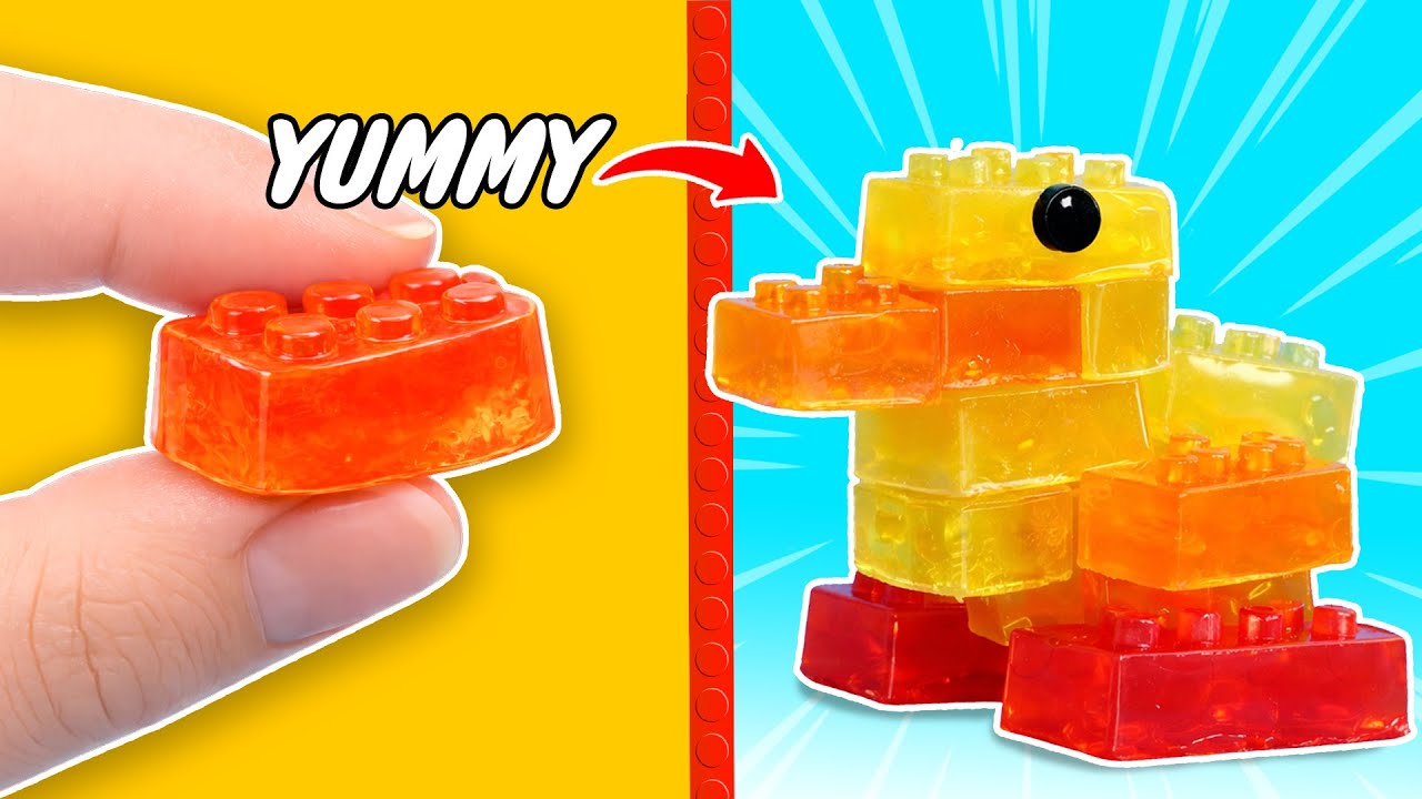 Я попробовала строить из LEGO из конфет… и это так вкусно! | Smart Lego на испанском языке