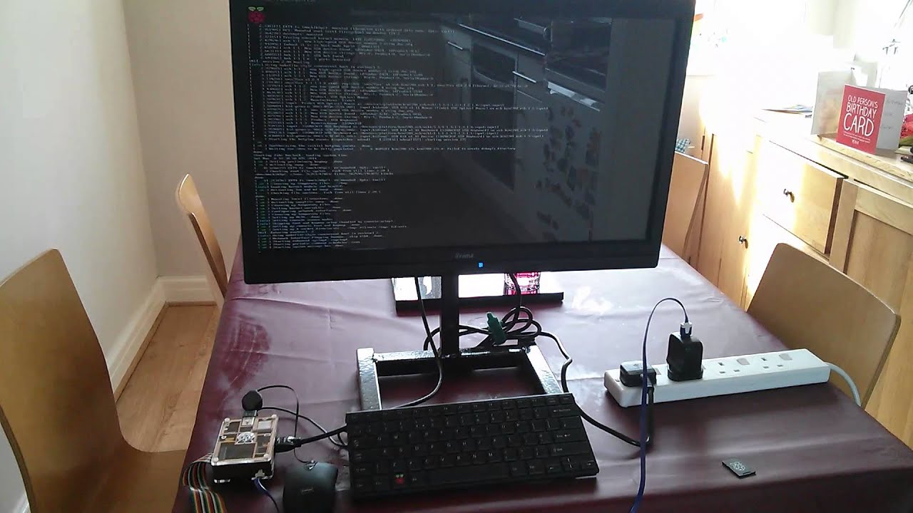 Raspbian versus Kanux boot time YouTube