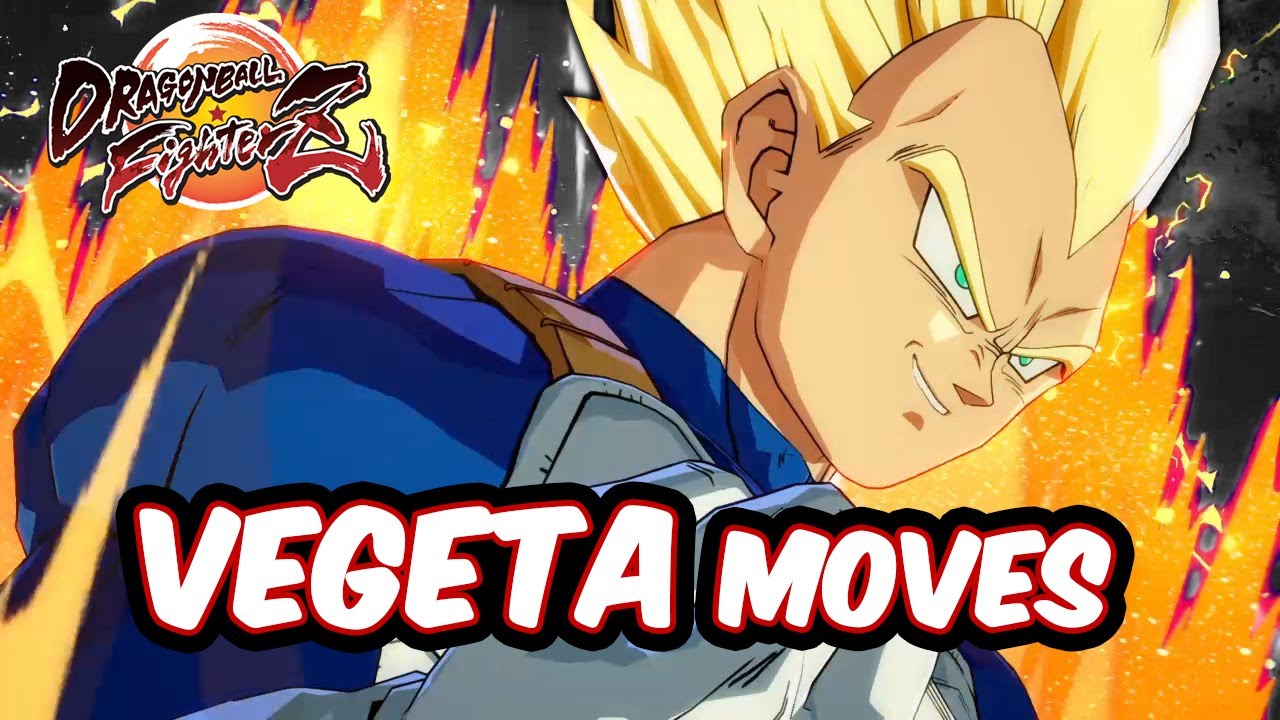 Dragon Ball FighterZ - Vegeta Moves/ Combos - YouTube