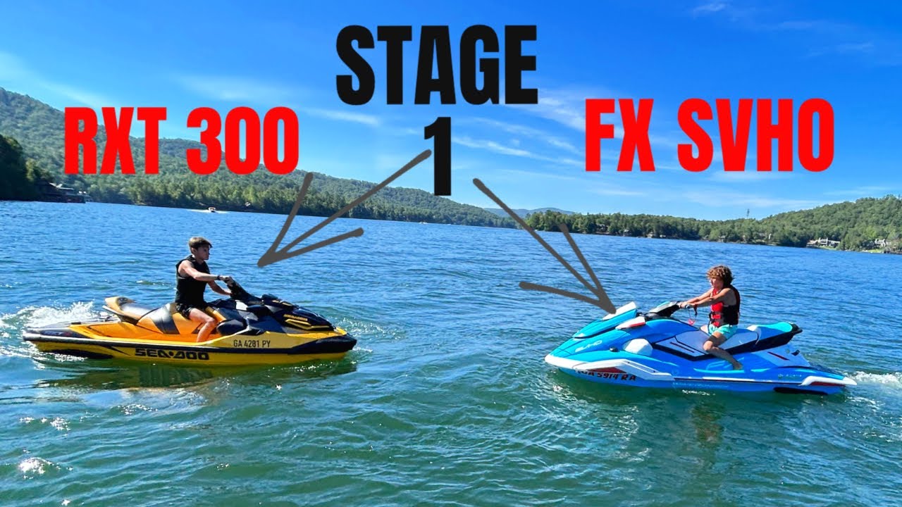 STAGE 1 FX SVHO VS STAGE 1 RXT 300