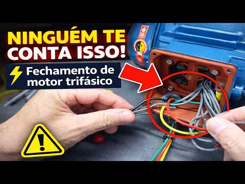 Fechamento de motor trifásico: o detalhe que ninguém te conta.