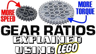 NEVER be confused by GEAR RATIOS again - EXPLAINED in the MOST VISUAL WAY using LEGO screenshot 5