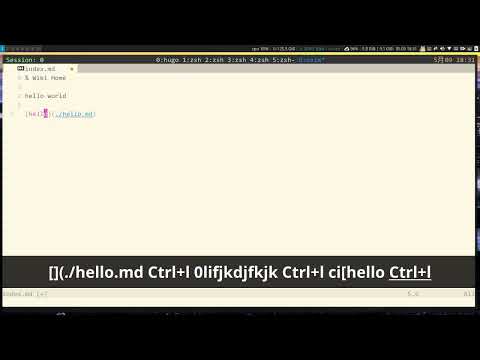 vimwiki markdown introduction