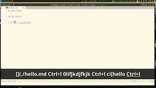 vimwiki markdown introduction