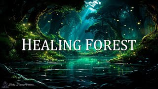 HEALING FOREST AMBIENCE | 136.1Hz + 111Hz Miracle Tone | Universal Harmony &amp; Energy Purification