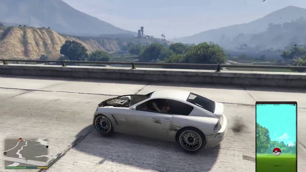 Pokémon Go would be an awesome Grand Theft Auto V mini game.