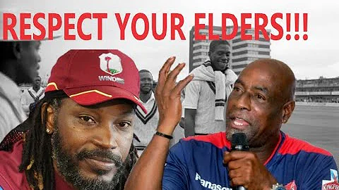 SIR VIV RICHARDS Tells Chris Gayle To Show Some Re...