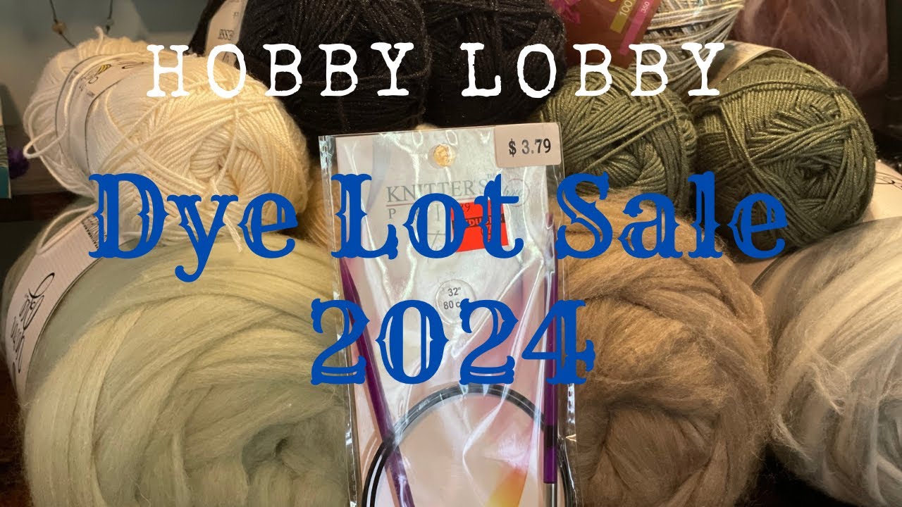 hobby-lobby-annual-yarn-clearance-2024-it-s-here-youtube