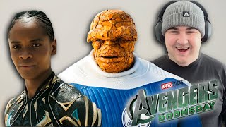 AVENGERS: DOOMSDAY Trailer 4 REACTION!! Black Panther | Fantastic Four