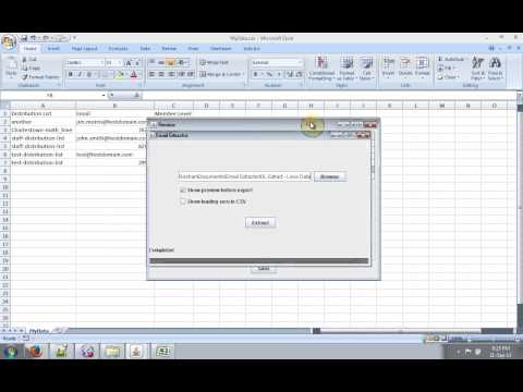 Email Extractor Made With JAVA