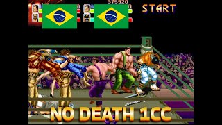 Final Fight AE Mad Gear's City Hack, No Death, 1CC, 2P Double Haggar 2, ファイナルファイト