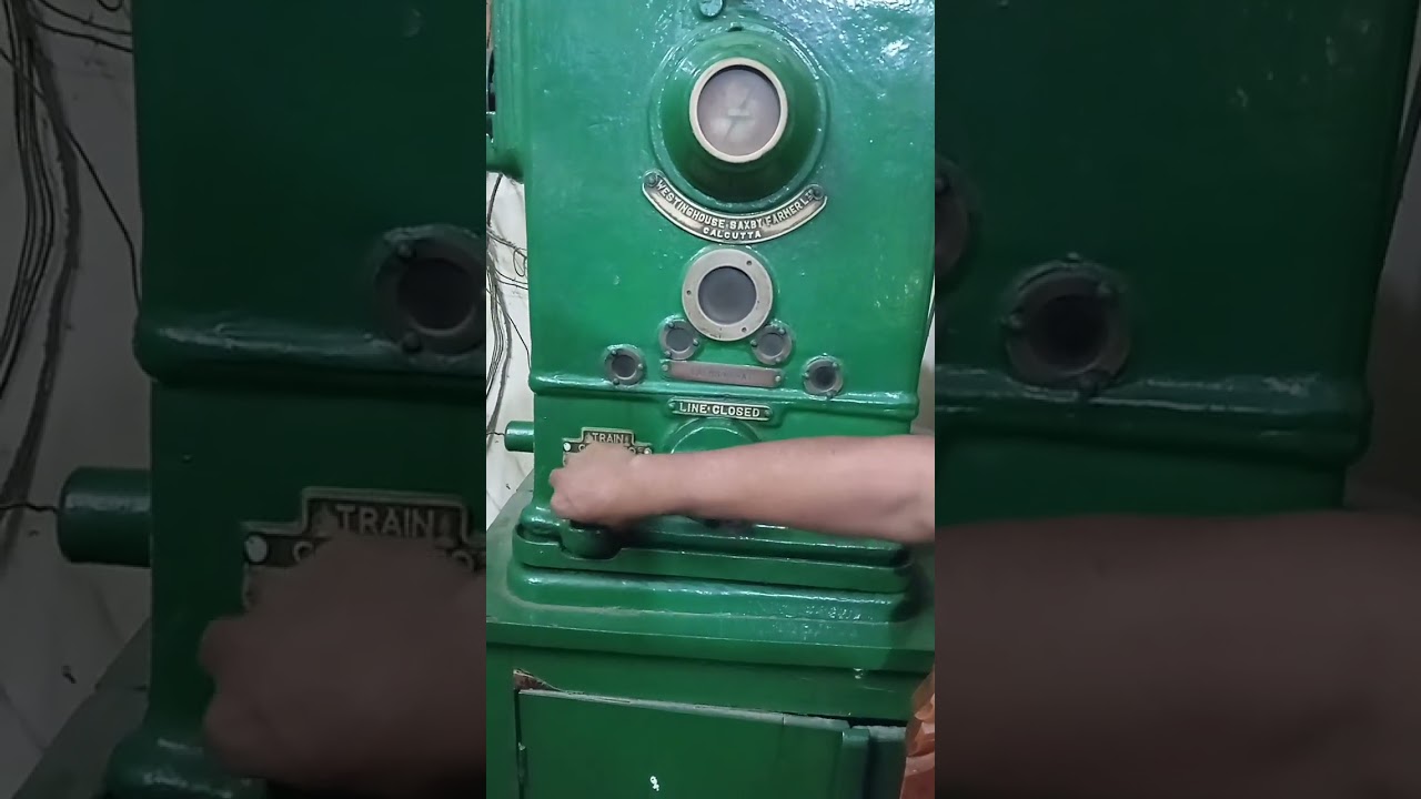 "Railway Block Machine Token System | Train Running Authority Explained 🚂 