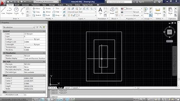 How to scale objects in autocad in one direction