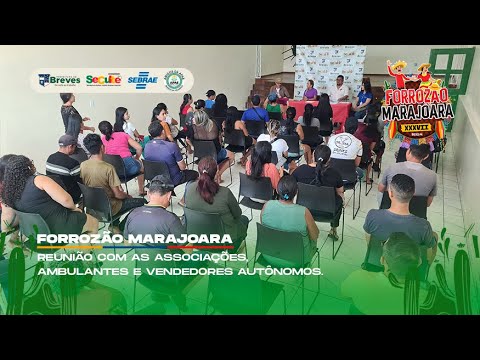 MATÉRIA DA REUNIÃO COM O AMBULANTES E VENDEDORES AUTÔNOMOS   PMB SECULTE SEBRAE