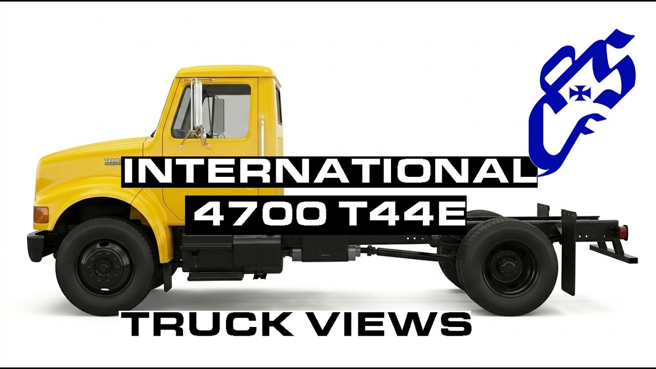 TRUCK VIEW: Así luce un International 4700 Chasis carrocería (#T444E Power) | Fotos por Mambo Films