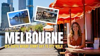 Melbourne DFO South Wharf - Outlet Shopping &amp; River Walk - 4K
