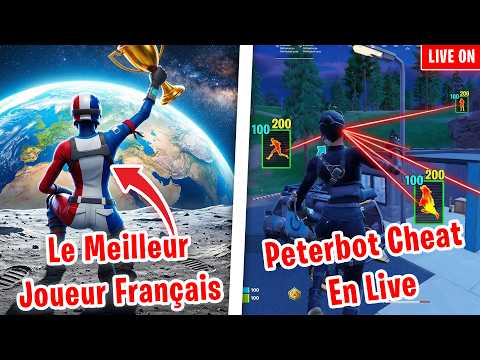 Le MEILLEUR Joueur Français 🤩​ Peterbot CHEAT En Live 😱​