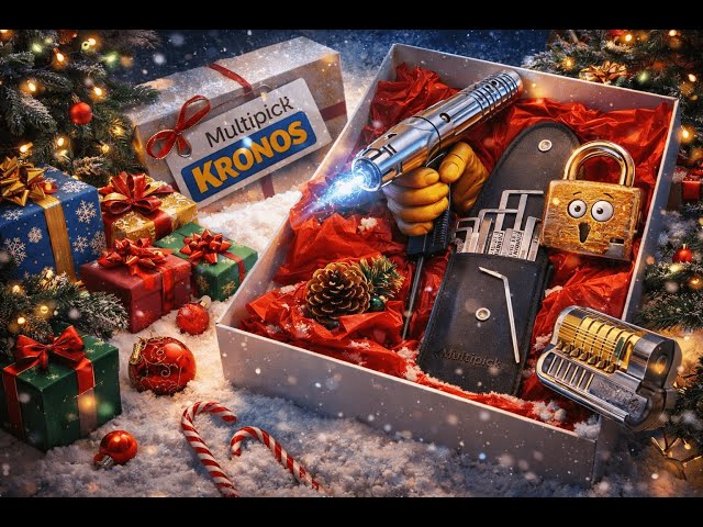 The KRONOS Factory Christmas Surprise 🎄 | Locksmith Unboxing
