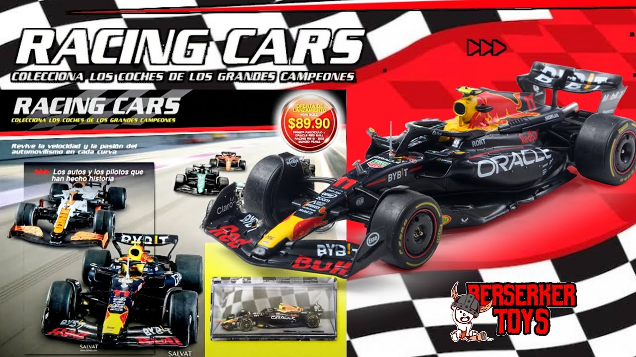 RACING CARS SALVAT FASCÍCULO #1 ORACLE RED BULL RACING RB 19 SERGIO PÉREZ 2023 - REVIEW