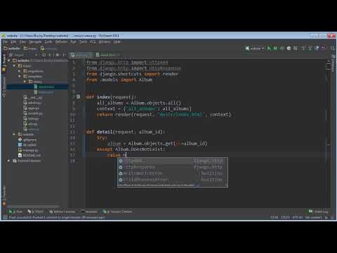 Django Tutorial for Beginners | Lesson 16 - Raising a 404 HTTP Error