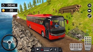 Open World Bus Driving Game 3D | New Modern Coach Bus Simulator 2026 | Android Gameplay screenshot 1