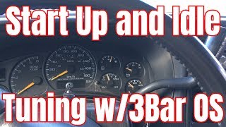 Lowbuck LS Turbo Truck Project - Initial Startup and Idle Tuning with HP Tuners 3 Bar Enhanced OS