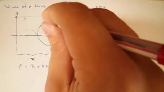 Mathematics | Volume and surface area of a torus
