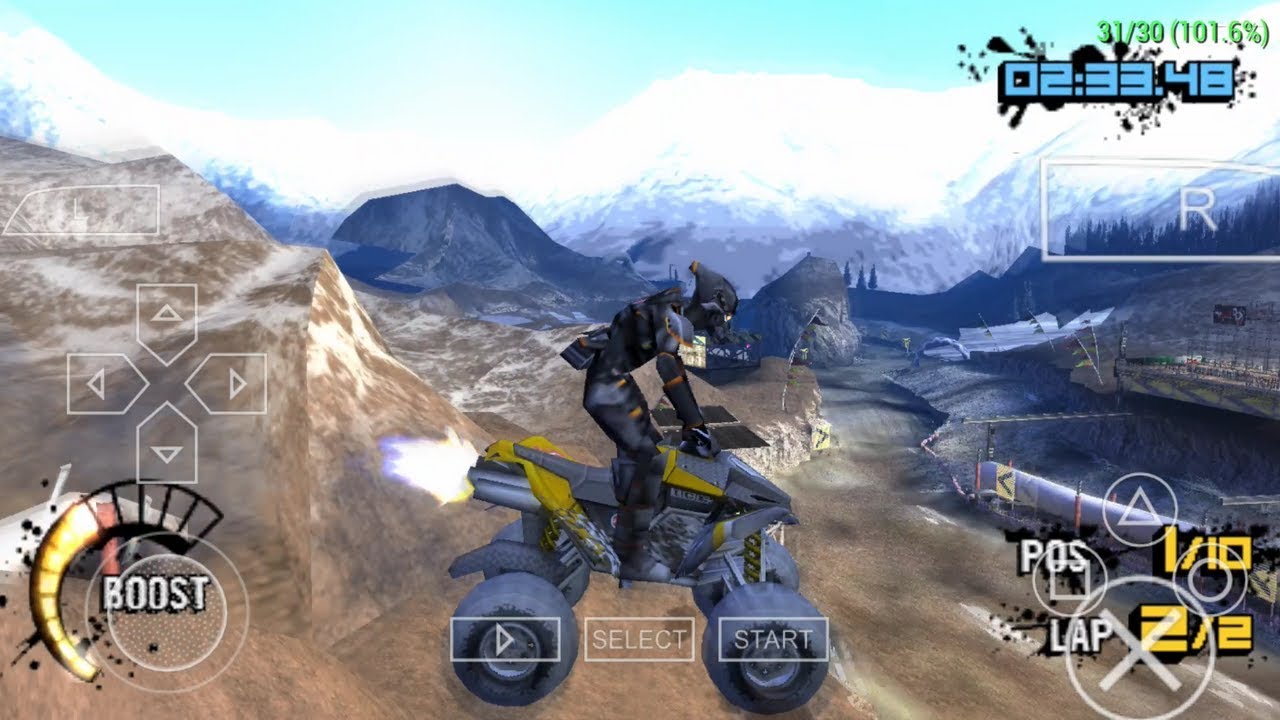 PSP MotorStorm Arctic Edge Mud Bowl Android Gameplay