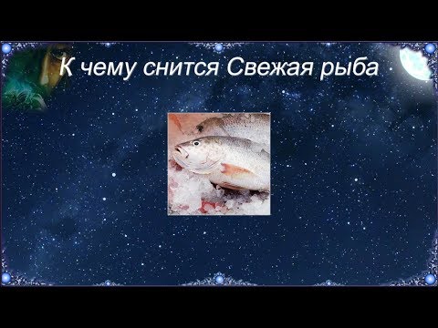 К чему снится Свежая рыба (Сонник)