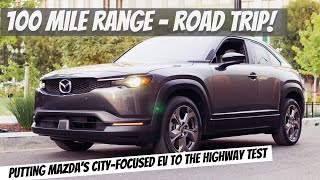 2022 Mazda MX-30 ROAD TRIP Review: 100 Miles of Range Anxiety?