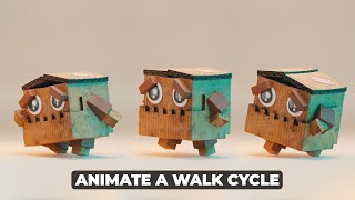 Simple Character Walk Cycle - Blender 3D Character Course
