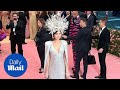 Gemma chan is a metallic icon on the 2019 met gala red carpet