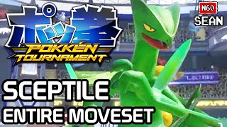 Pokken Tournament Sceptile Entire Moveset & Finisher